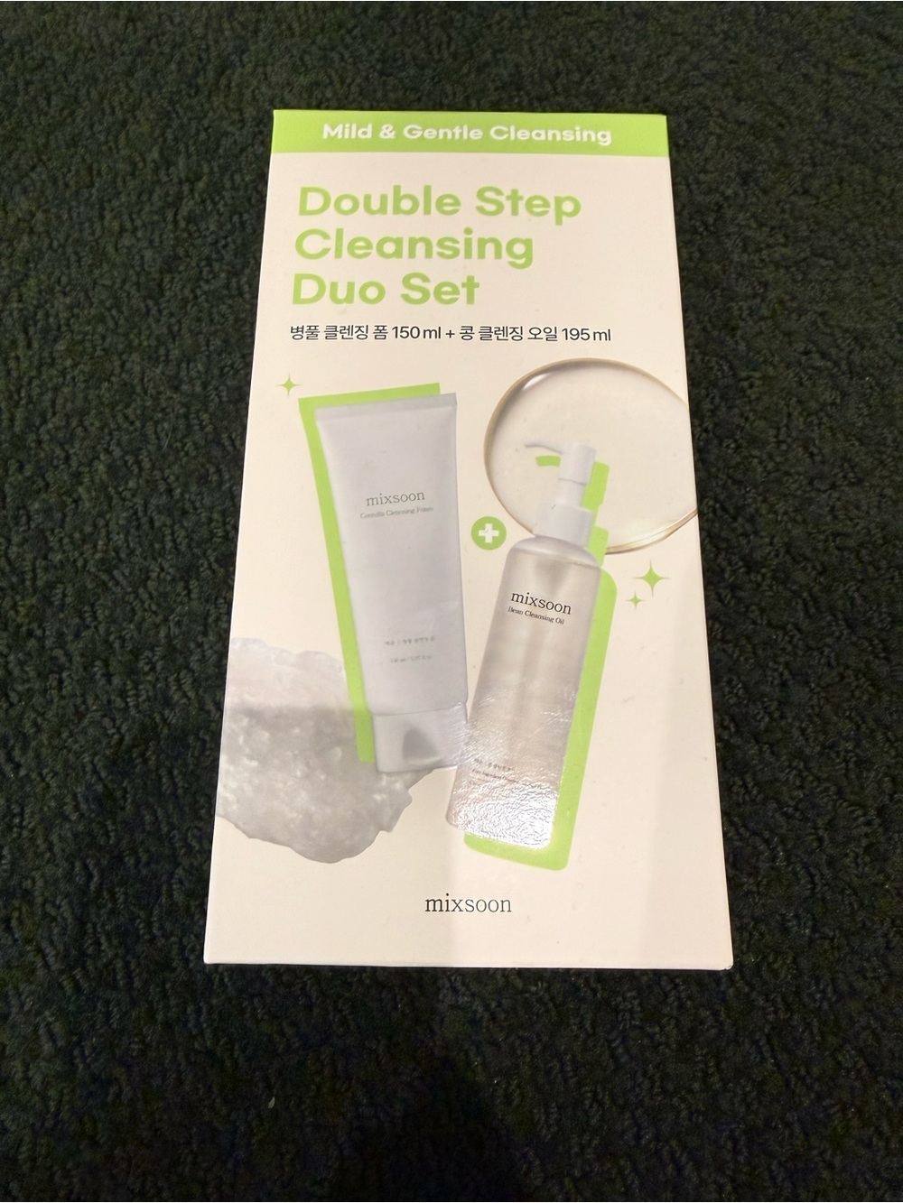 mixsoon Double Step Cleansing Duo Set - Green